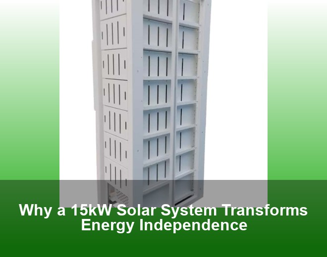 Why a 15kW Solar System Transforms Energy Independence